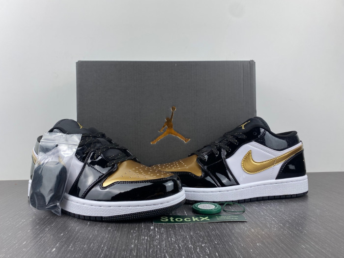 jordan 1 low se gold toe  - dr6970-071