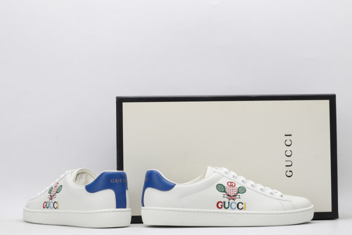 G*u*i ace embroidered low-top sneaker 603696 ay070 9096
