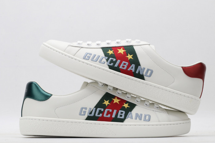 G*u*i ace embroidered low-top sneaker 603693 0fi10 9069