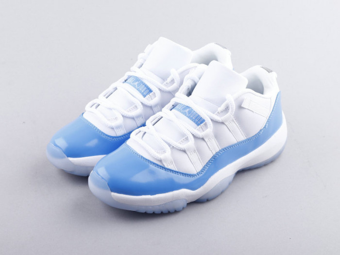 jordan 11 retro low university blue (gs)  528896-106