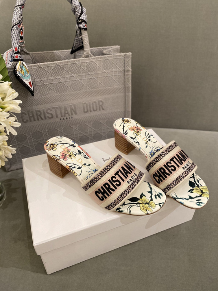 Ch**an di0r heel sandals