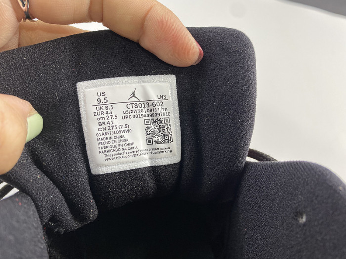 air jordan 12 reverse flu game ct8013-602