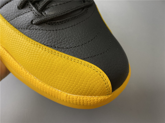 air jordan 12 retro black university gold 130690-070