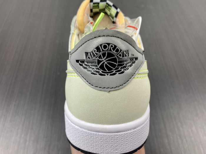 air jordan 1 low og white/ghost green-black dm7837-103