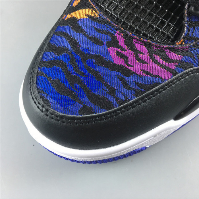 air jordan 4 gs tiger camo rush violet bq9043-005