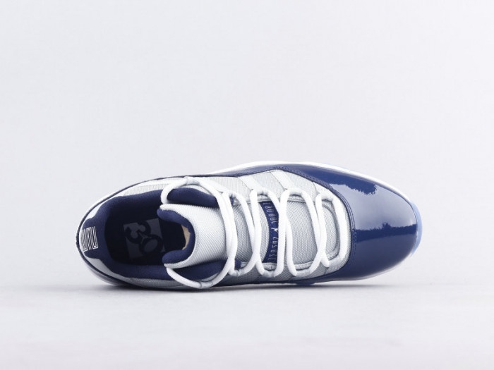 jordan 11 retro low georgetown (gs) 528896-007