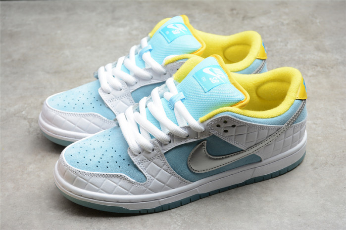 nike sb dunk low ftc lagoon pulse - dh7687-400