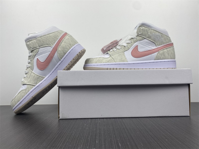 jordan 1 mid se light iron ore (w) - dn4045-001