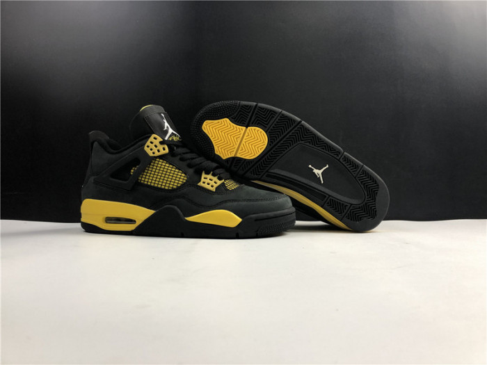 air jordan 4 retro thunder (2012) 308497-008