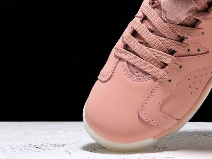 aleali may x air jordan 6 “millennial pink” ci0550-600
