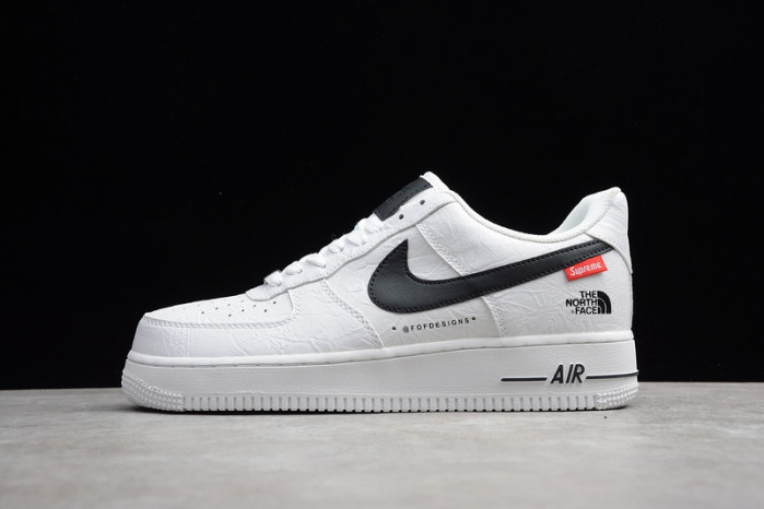 x the n0*h F**e x nike air force 1 white/black ar3066-100