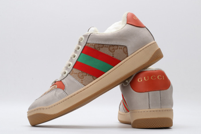 G*u*i ace embroidered low-top sneaker