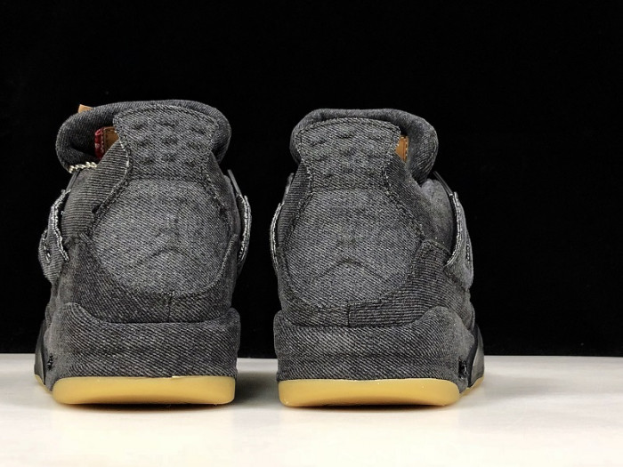 air jordan 4 retro L*v*s nrg  L*v*s - black denim ao2571-001