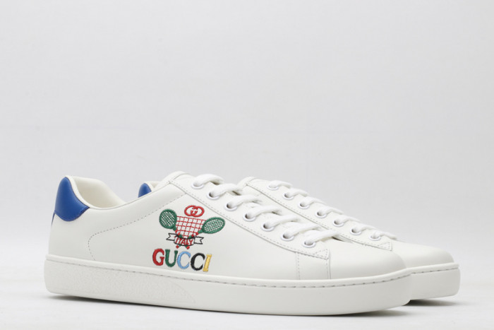 G*u*i ace embroidered low-top sneaker 603696 ay070 9096