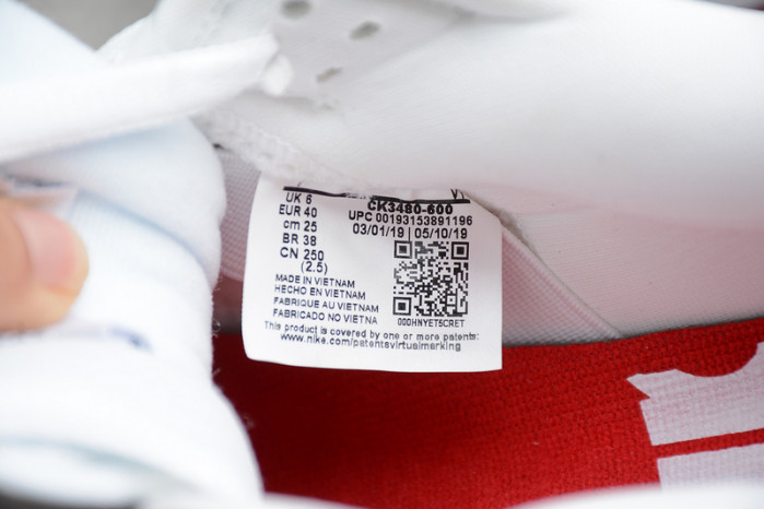 x nike sb dunk low varsity red-white ck3480-600