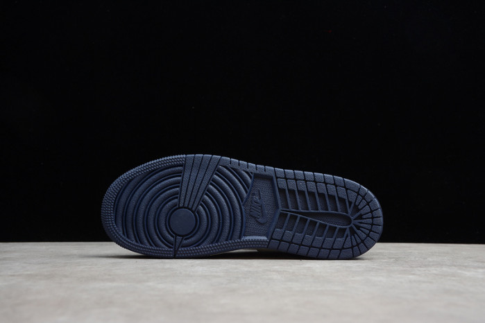 kids air jordan 1 obsidian university blue (555088-140)