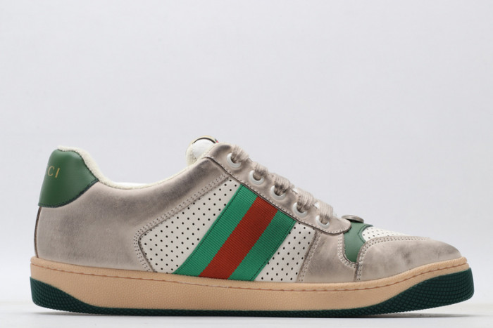 G*u*i ace embroidered low-top sneaker