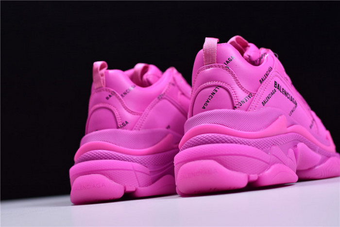 blcg sneaker triple.s.gomma rose  red 524039 w2fa1 7634