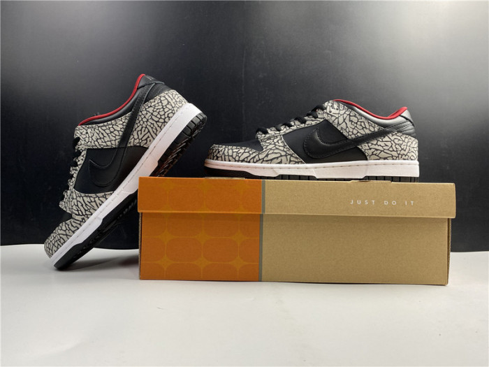 nike dunk sb low black cement (2002) 304292-131