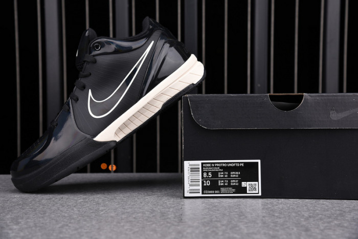 nike kobe 4 protro undefeated black mamba cq3869-001