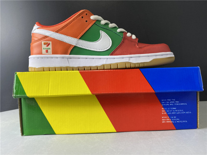 nike sb dunk low red orange green cz5130-600