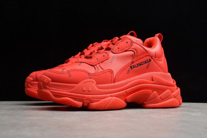 blcg sneaker triple.s.gomma red 524039 w2fa1 7632