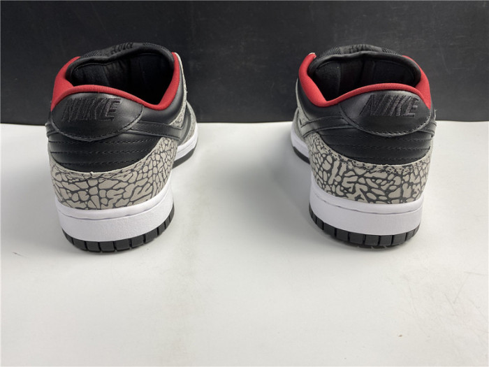 nike dunk sb low black cement (2002) 304292-131