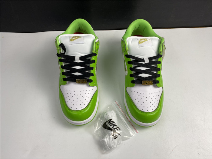 nike sb dunk low stars mean green (2021) dh3228-101