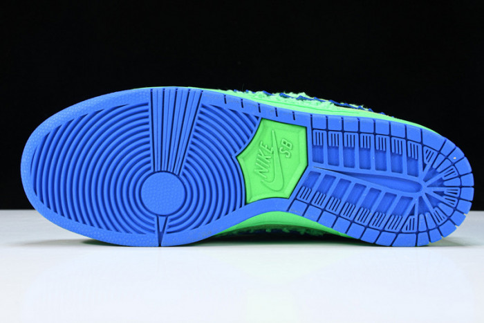 grateful dead x nike sb dunk low “green bear” cj5378-300