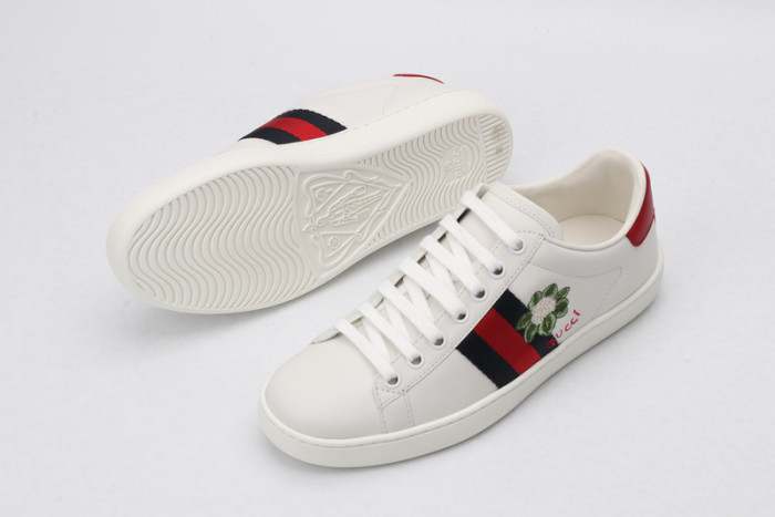 G*u*i ace embroidered low-top sneaker