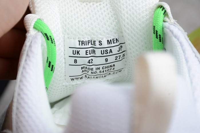 blcg sneaker triple.s.gomma "rainbow" 541624 w09e1 1895