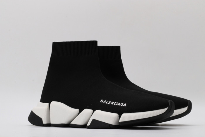 blcg speed sneaker black and white