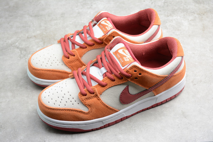 nike sb dunk low pro dark russet cedar bq6817-202