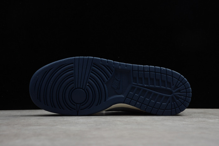nike dunk high ab notre midnight navy  cw3092-400