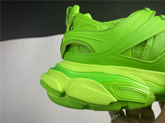 blcg track trainer  fluo green 542436 w3ab1 3801