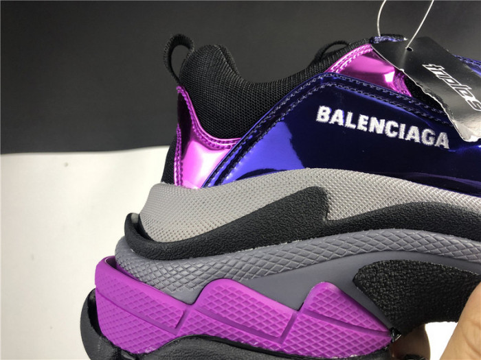 blcg sneaker triple.s.gomma bright purplish red 524039 w2fw1 1976