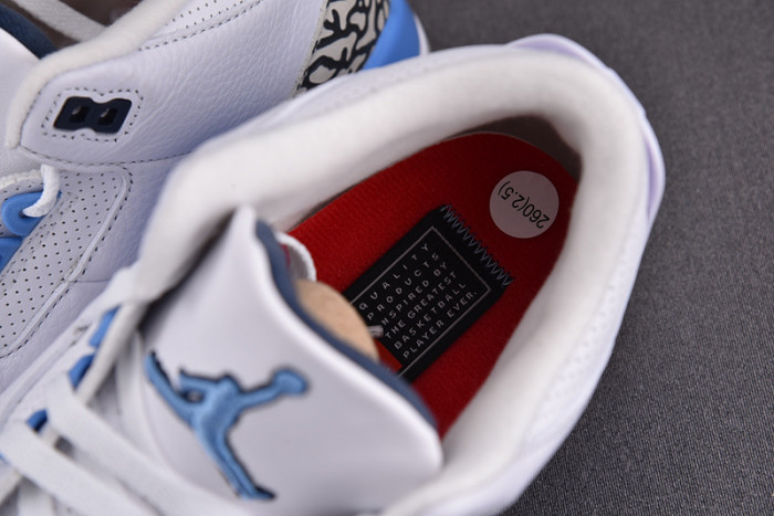 air jordan 3 retro unc (2020) ct8532-104