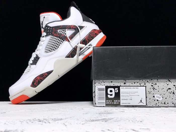 air jordan 4 pale citron 308497-116