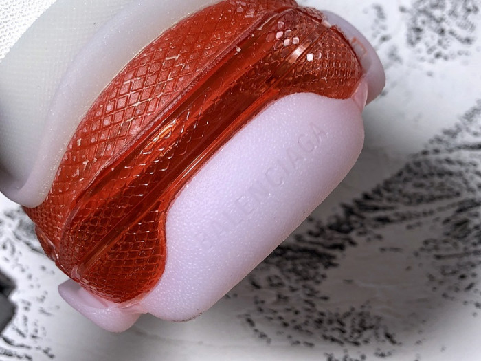 blcg sneaker triple.s.gomma white-red-grey