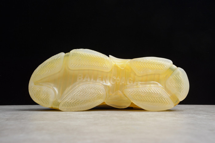 blcg sneaker triple.s.gomma white-yellow