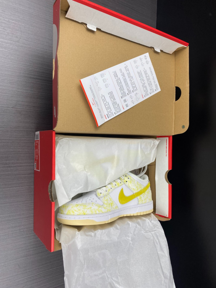 nike dunk low "yellow strike" dm9467-700