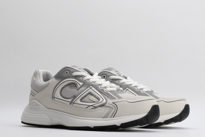 b30 sneaker gray mesh and white
