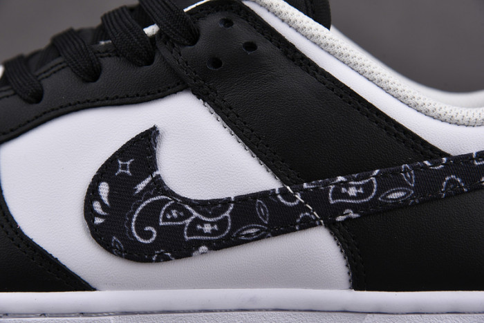 nike dunk low “black paisley” dh4401-100