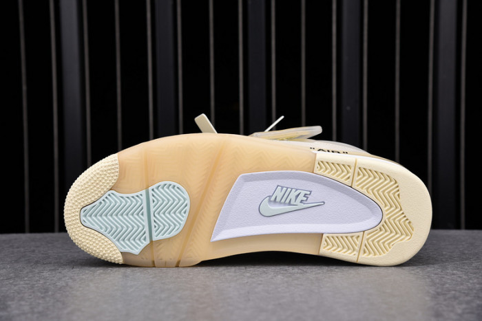 air jordan 4 retro ofw sail cv9388-100