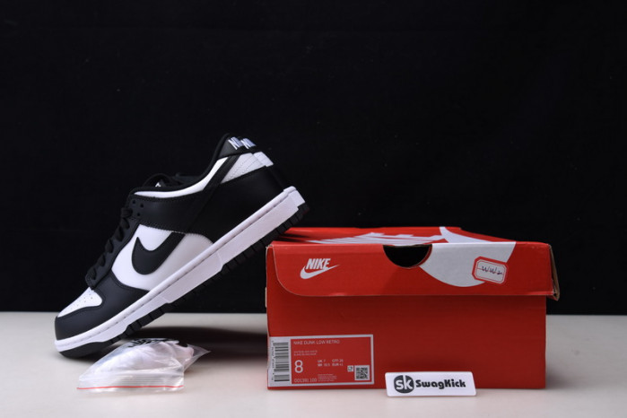 dunk low retro white black (2021) shoes dd1391-100