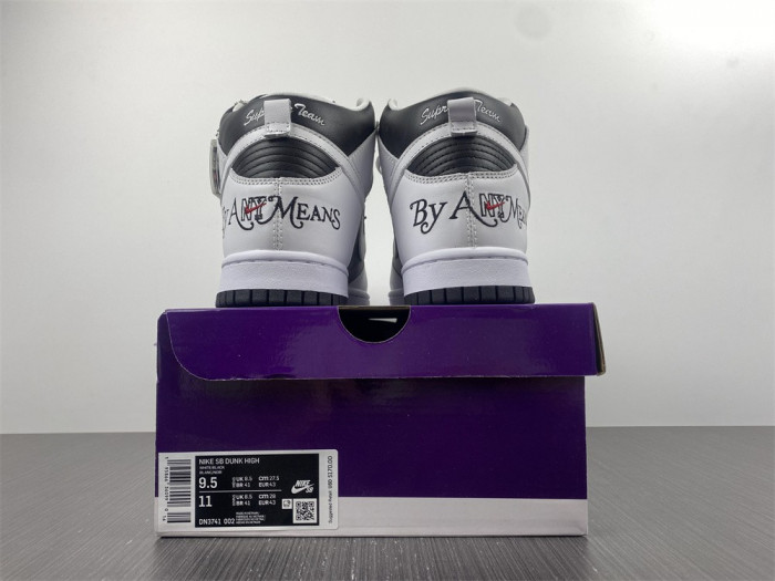 nike sb dunk high S*p*e by any means black dn3741-002