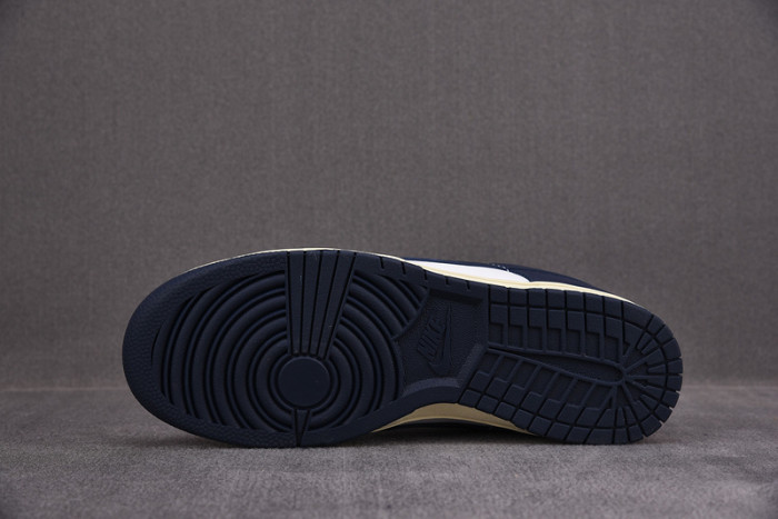 nike dunk low vintage navy dd1503-115