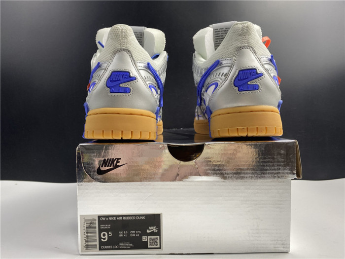 ofw nike air rubber dunk “”university blue“ cu6015-100