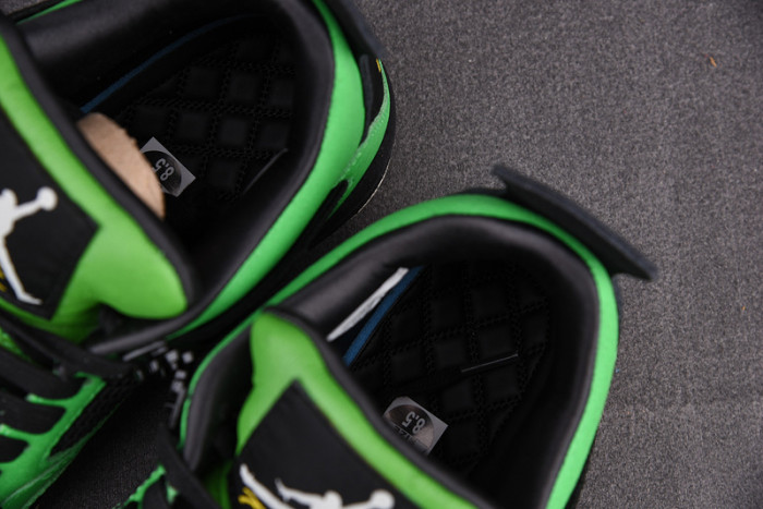 air jordan 4 retro green giant black aj4-965234