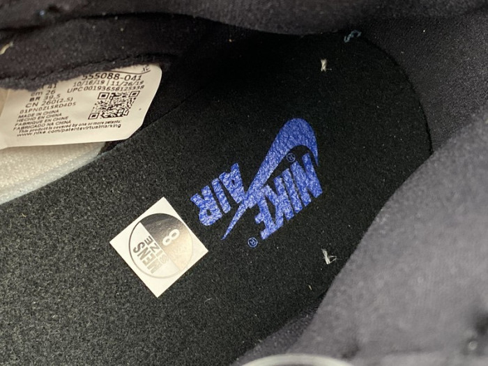 air jordan 1 retro high black game royal 555088-041
